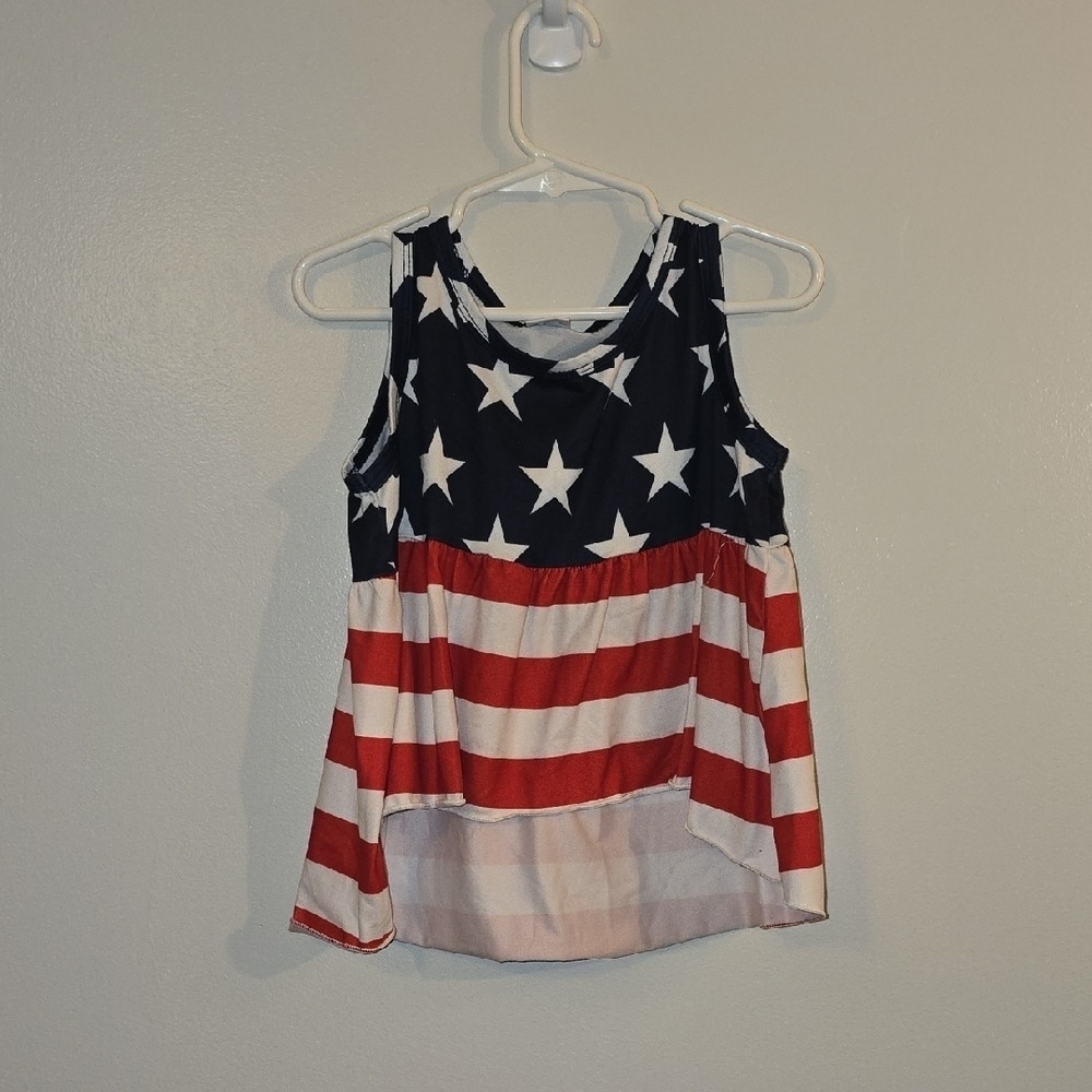 Patriotic Stars and Stripes Kids Matching Set LOT-O
